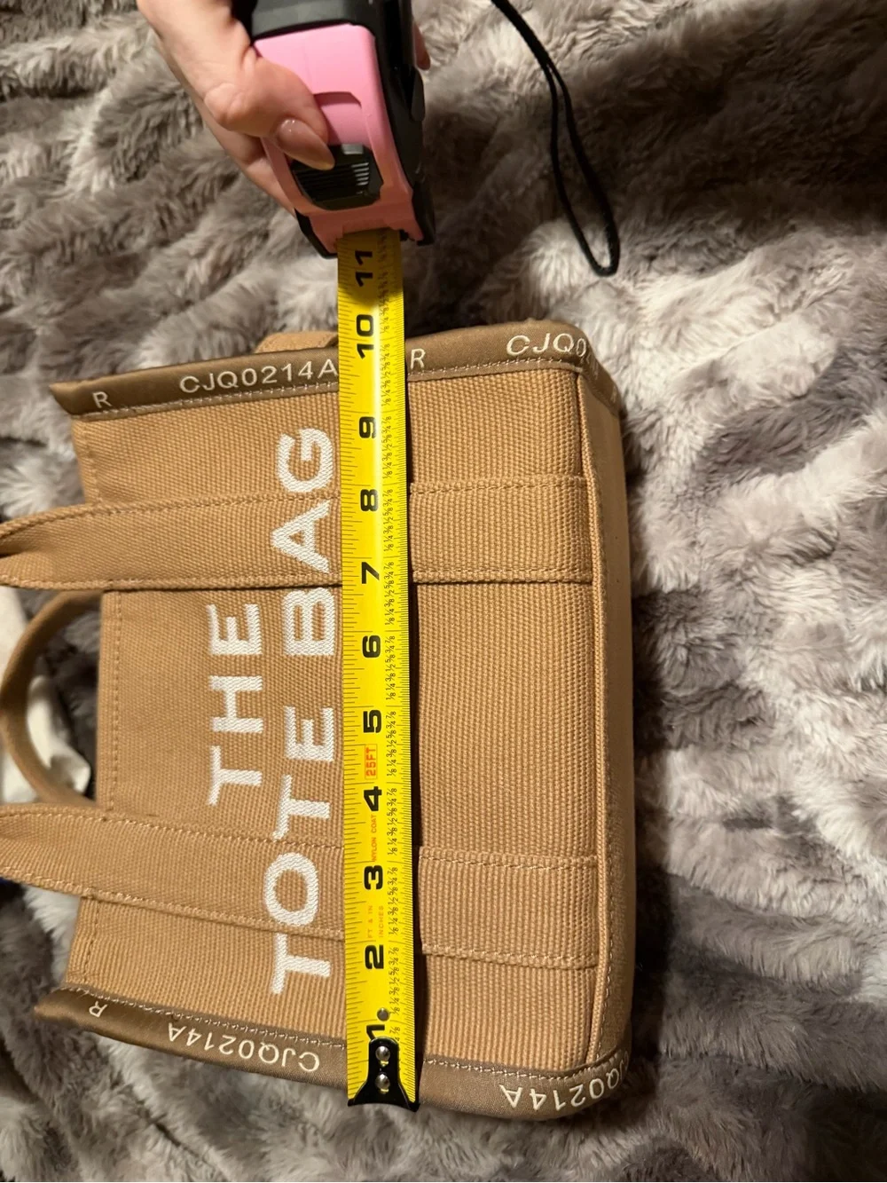 Marc Jacobs Tan Canvas 'The Tote Bag'